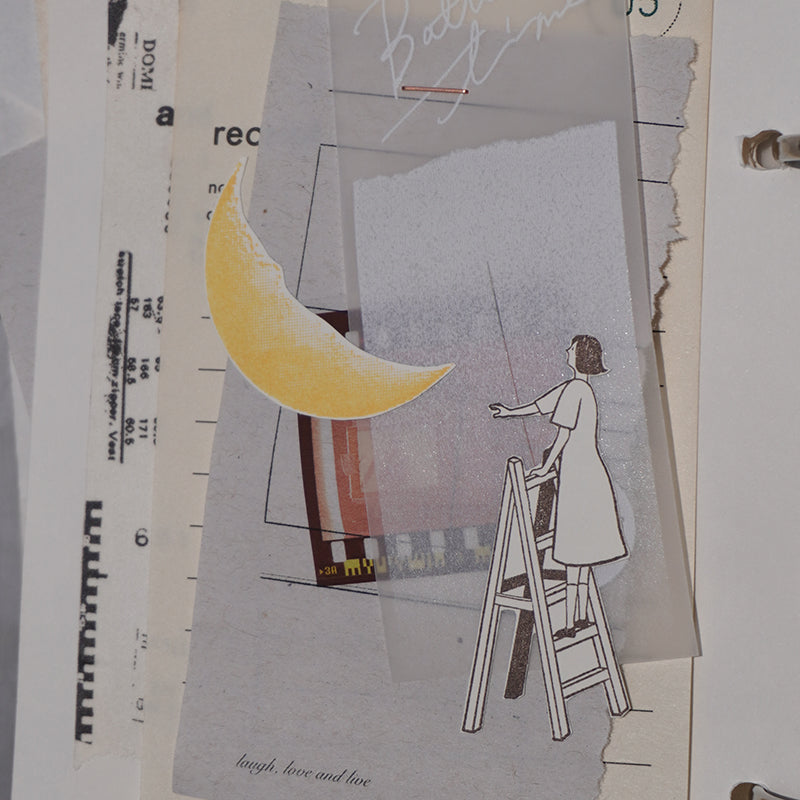 The Cabinets: Abandoned Door Rubber Stamp