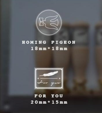 The Bird Stories: Wax Seal (2 designs) - Smidapaper Ikigai Shop