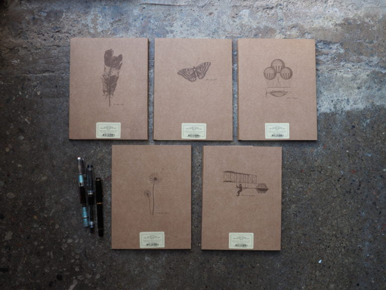 Clairefontaine Flying Spirit Sketchbook 16cmx21cm - Smidapaper Ikigai Shop
