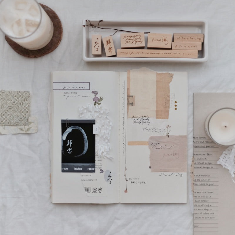 PC 歸零 Back to Zero Rubber Stamp - Smidapaper Ikigai Shop