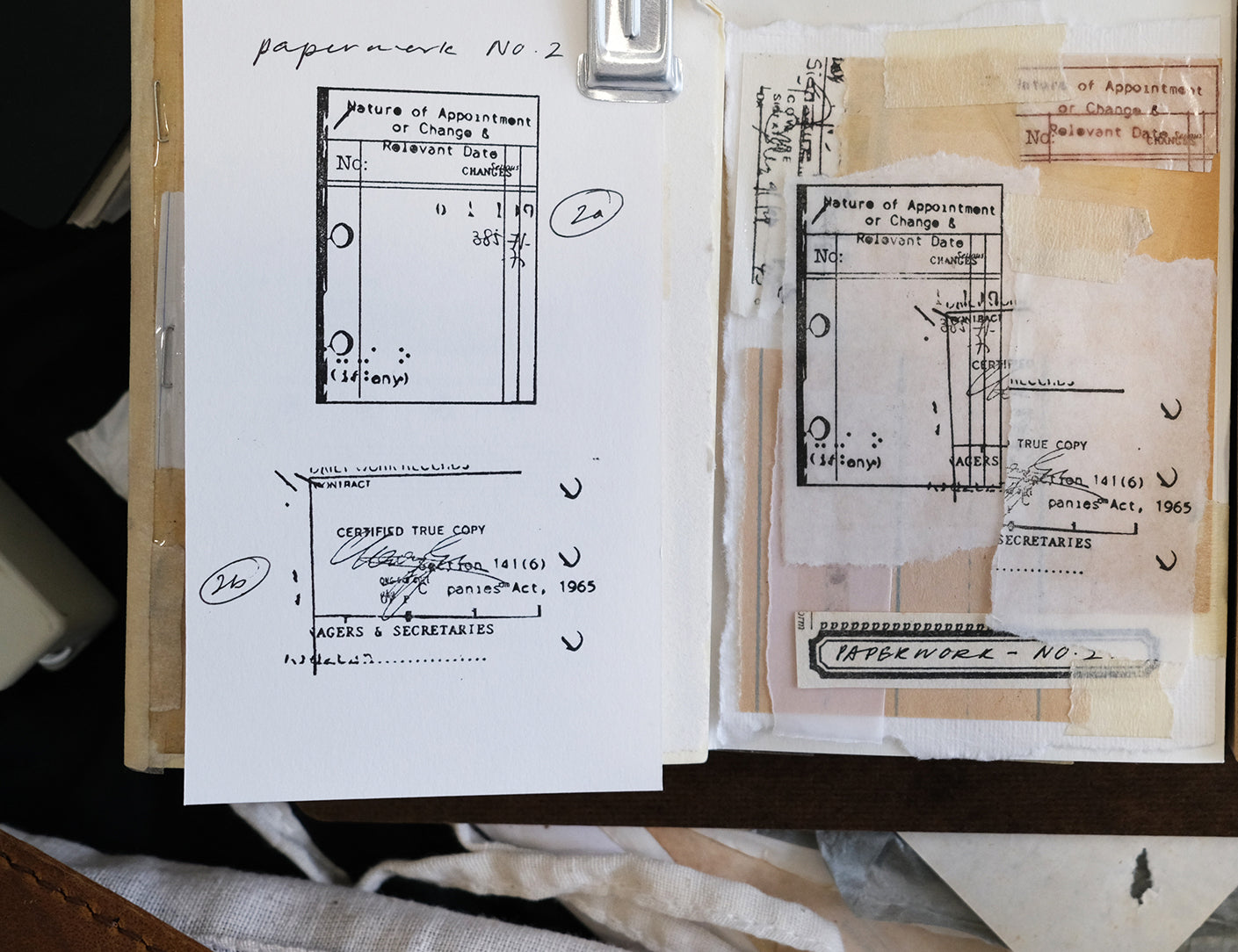 Kurukynki Paperwork Rubber Stamp Series (9 types)