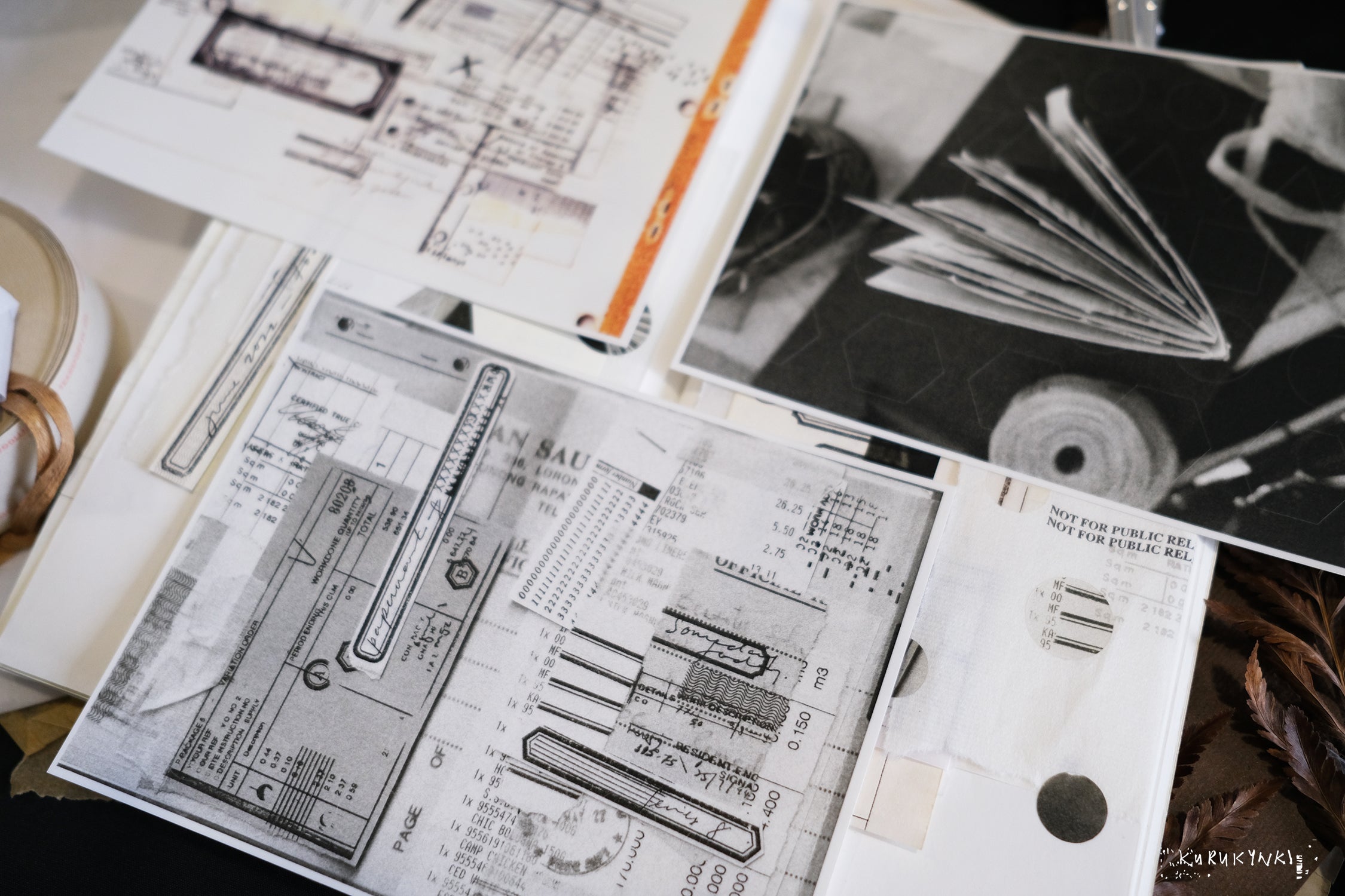 Kurukynki Paperwork Rubber Stamp Series (9 types)