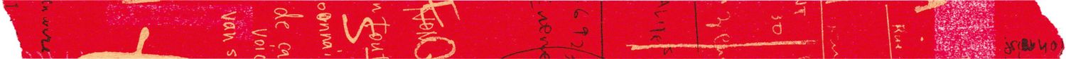 Classiky Graffiti B Red Washi Tape (15mm x 15m) - Smidapaper Ikigai Shop