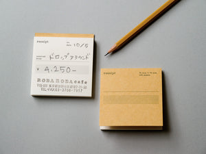 Classiky x Drop Around Receipt Pad 05 - Smidapaper Ikigai Shop