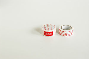 Classiky x mitsou Washi Tape (Dot / Red) - Smidapaper Ikigai Shop