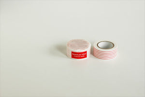 Classiky x mitsou Washi Tape (Stripe / Red) - Smidapaper Ikigai Shop
