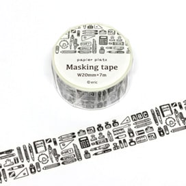 Papier Platz x Eric Series Masking Tape - Stationery - Smidapaper Ikigai Shop
