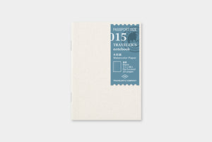 Traveler's Notebook Refill - Passport Size - 015 Watercolor Paper - Smidapaper Ikigai Shop