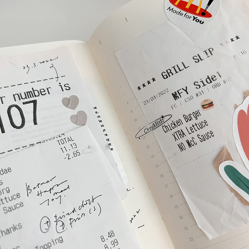 PC 9pt. (2) Tiny Text Rubber Stamps (18 types)