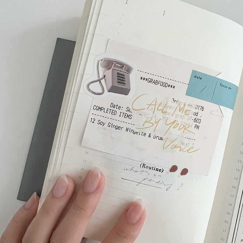 PC 9pt. (2) Tiny Text Rubber Stamps (18 types)