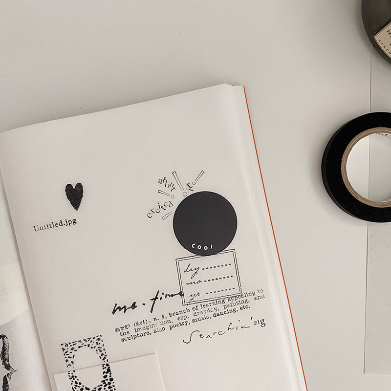 Thoughts in Silence Rubber Stamp Collection (4 designs)