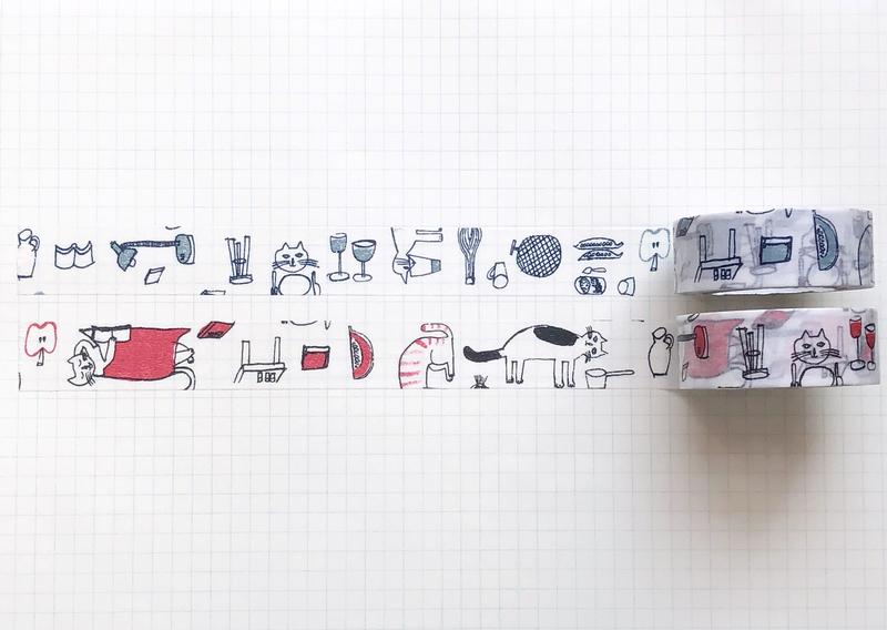 Toraneko Bonbon The Memory of Mon Petit B Washi Tape - Smidapaper Ikigai Shop