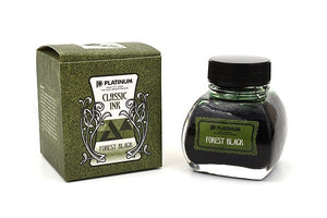 Platinum Classic 60ml Ink - Forest Black - Smidapaper Ikigai Shop