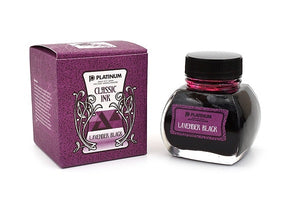 Platinum Classic 60ml Ink - Lavender Black - Smidapaper Ikigai Shop