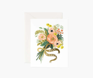 RIFLE PAPER Co. - Best Wishes Bouquet Card - Smidapaper Ikigai Shop