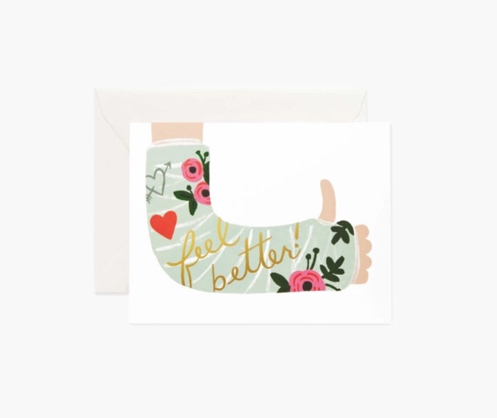 RIFLE PAPER Co. - Feel Better Card - Smidapaper Ikigai Shop