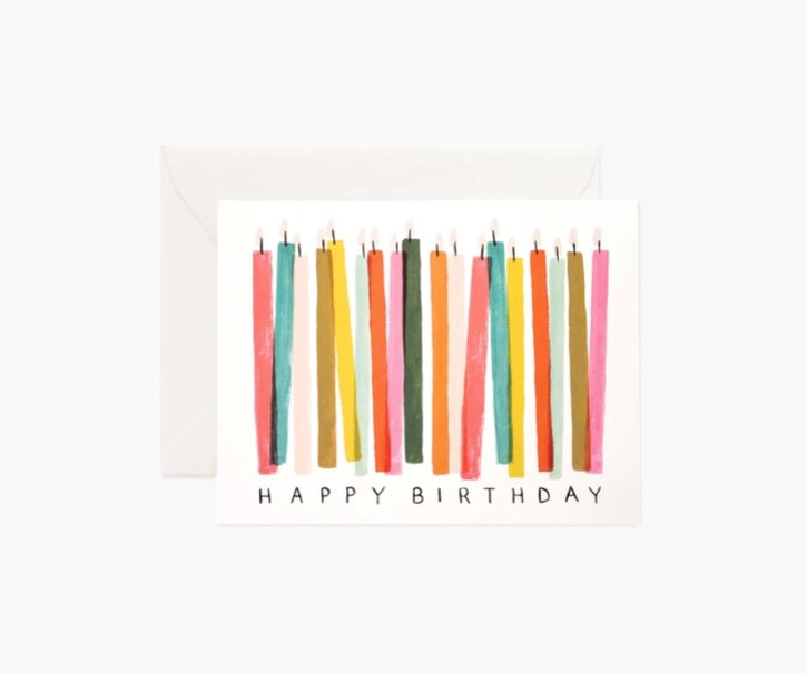 RIFLE PAPER Co. - Assorted Birthday Card (Set of 8) - Smidapaper Ikigai Shop
