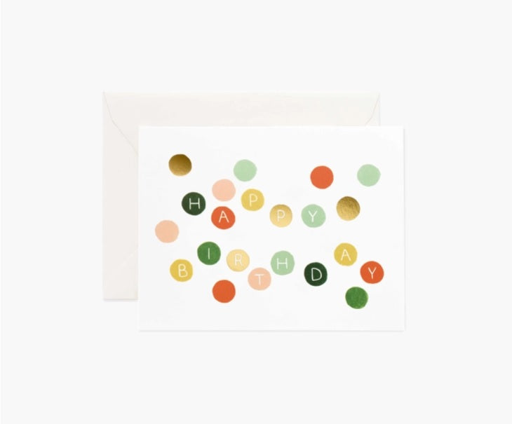RIFLE PAPER Co. - Assorted Birthday Card (Set of 8) - Smidapaper Ikigai Shop