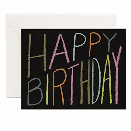 RIFLE PAPER Co. - Assorted Birthday Card (Set of 8) - Smidapaper Ikigai Shop