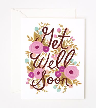 RIFLE PAPER Co. - Get Well Soon Card - Smidapaper Ikigai Shop