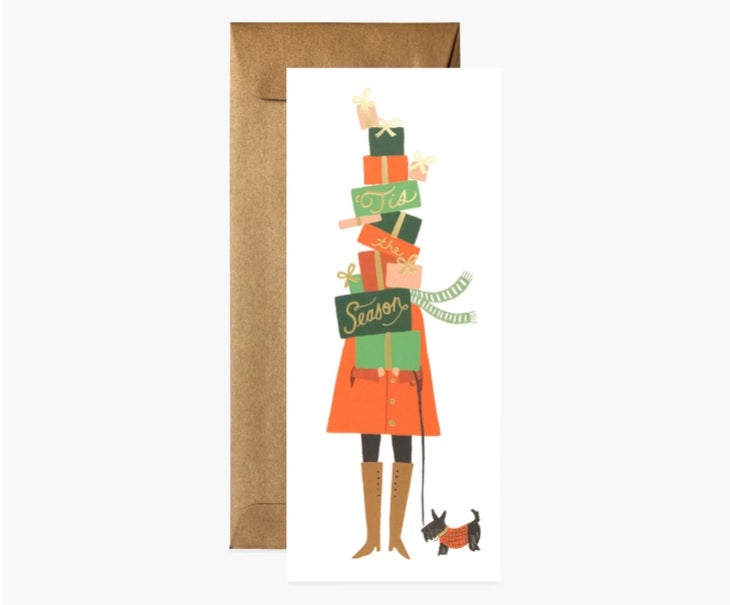 RIFLE PAPER Co. - Season of Giving Card - Smidapaper Ikigai Shop