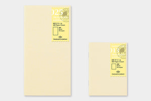 Traveler's Notebook Refill - Regular Size - 025 MD Paper Cream - Smidapaper Ikigai Shop