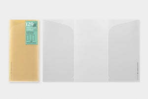 Traveler's Notebook Refill - Regular Size - 029 Three-fold File - Smidapaper Ikigai Shop