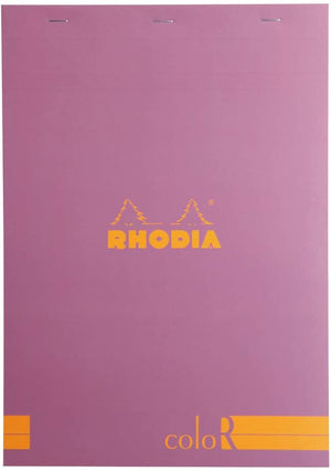Rhodia - No. 18 Top Staplebound Premium Lined Notepad Lilac - Smidapaper Ikigai Shop