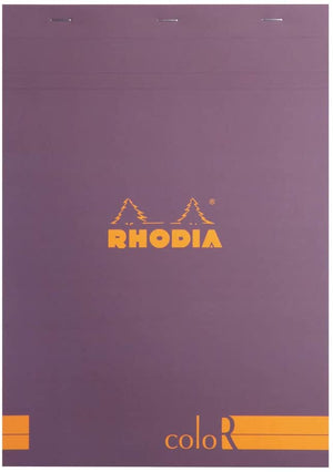 Rhodia - No. 18 Top Staplebound Premium Lined Notepad Purple - Smidapaper Ikigai Shop