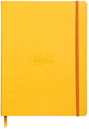 Rhodia - Rhodiarama Soft Cover Dot Grid - Yellow - Smidapaper Ikigai Shop