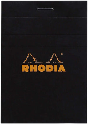 Rhodia - No. 11 Staplebound Graph Pad - Black - Smidapaper Ikigai Shop