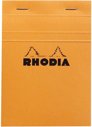 Rhodia - No. 13 Staplebound Graph Pad - Orange - Smidapaper Ikigai Shop