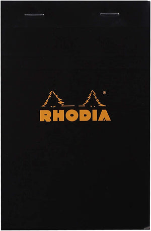 Rhodia - No. 14 Staplebound Graph Pad - Black - Smidapaper Ikigai Shop