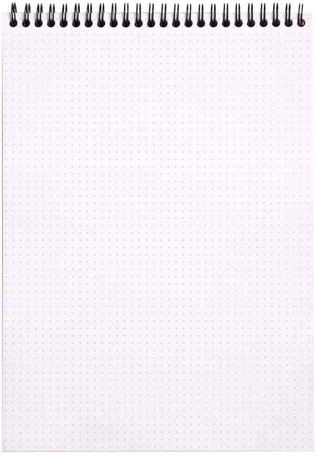 Rhodia - No. 18 Ringbound Dot Pad - Orange - Smidapaper Ikigai Shop