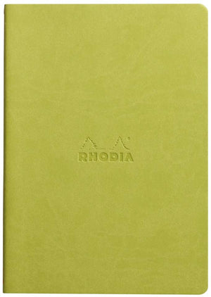 Rhodia - Sewn Spine Rhodiarama Dot Grid Notebook - Anise Green - Smidapaper Ikigai Shop