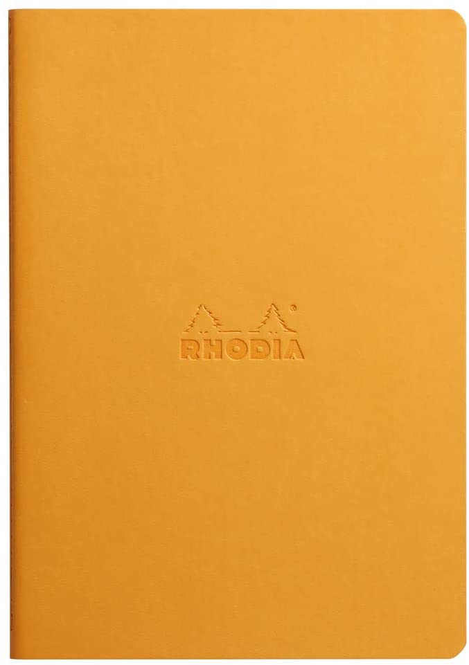 Rhodia - Sewn Spine Rhodiarama Dot Grid Notebook - Orange - Smidapaper Ikigai Shop