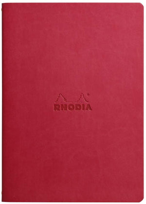 Rhodia - Sewn Spine Rhodiarama Dot Grid Notebook - Poppy - Smidapaper Ikigai Shop