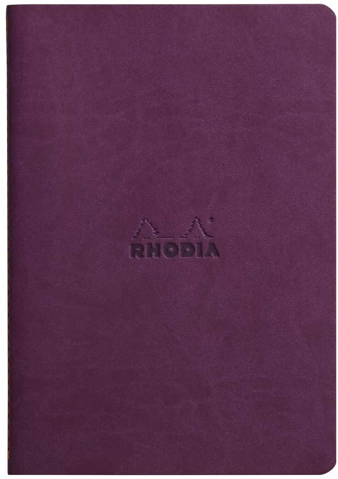Rhodia - Sewn Spine Rhodiarama Dot Grid Notebook - Purple - Smidapaper Ikigai Shop