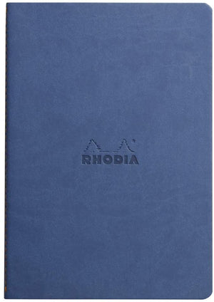 Rhodia - Sewn Spine Rhodiarama Dot Grid Notebook - Sapphire - Smidapaper Ikigai Shop