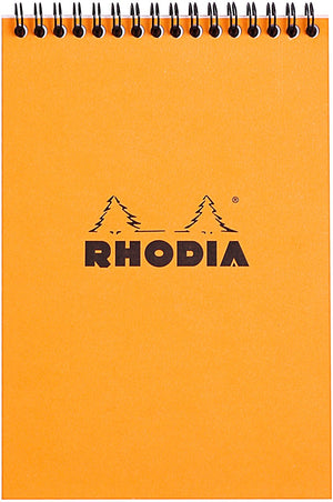 Rhodia - No 16 Top Wirebound Grid Orange - Smidapaper Ikigai Shop
