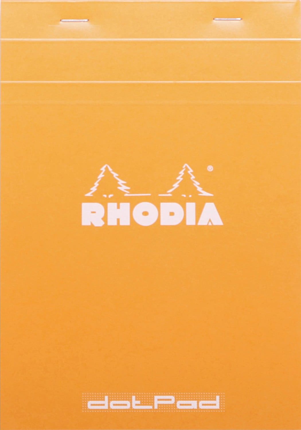 Rhodia - No 16 Top Staplebound Dot  Orange - Smidapaper Ikigai Shop