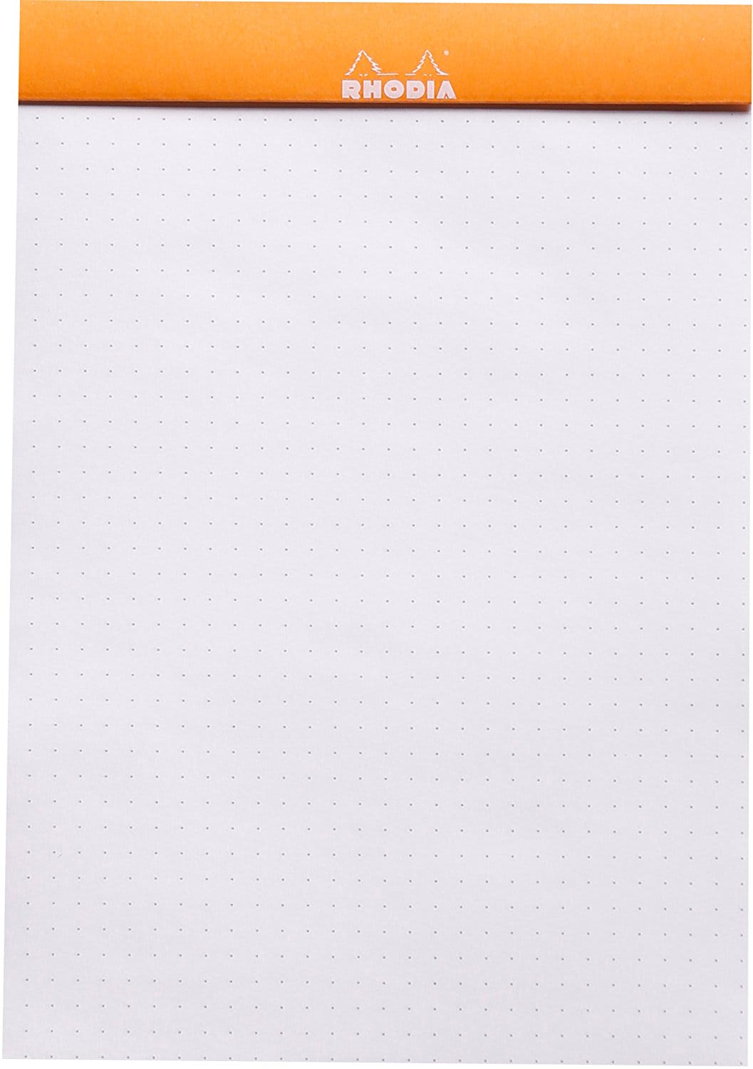 Rhodia - No 16 Top Staplebound Dot  Orange - Smidapaper Ikigai Shop