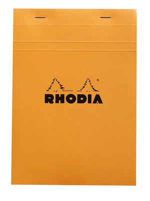 Rhodia - No 16 Top Staplebound Grid Orange - Smidapaper Ikigai Shop