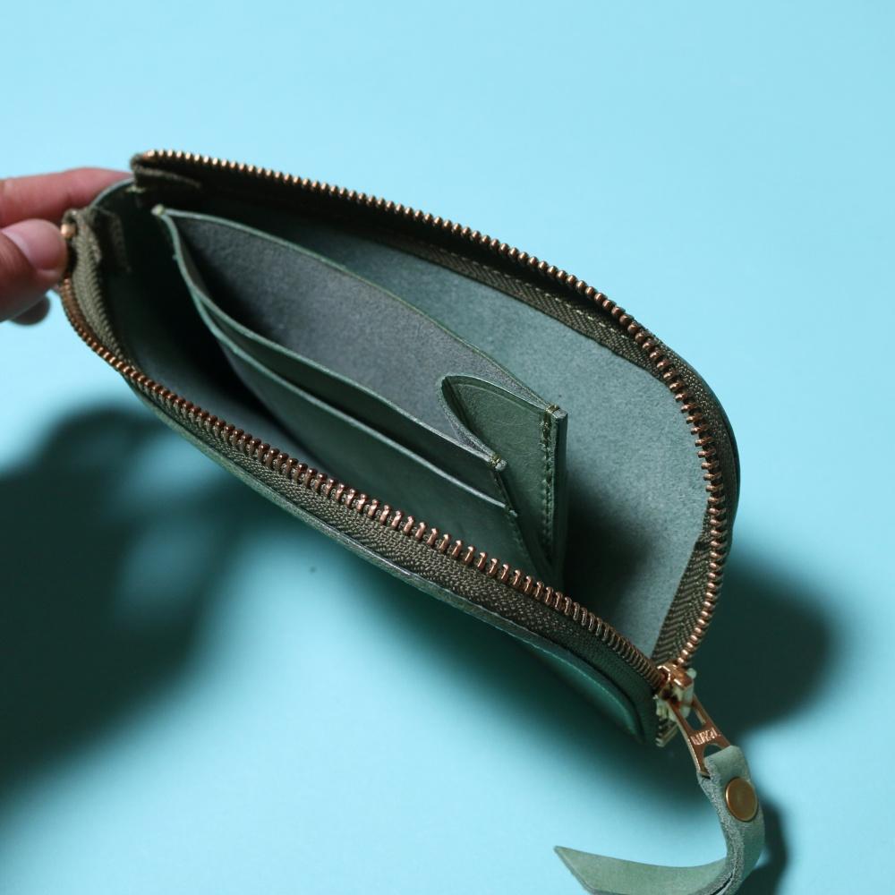The Superior Labor: Summer 2021-L Zip Purse (2 Colours) - Smidapaper Ikigai Shop