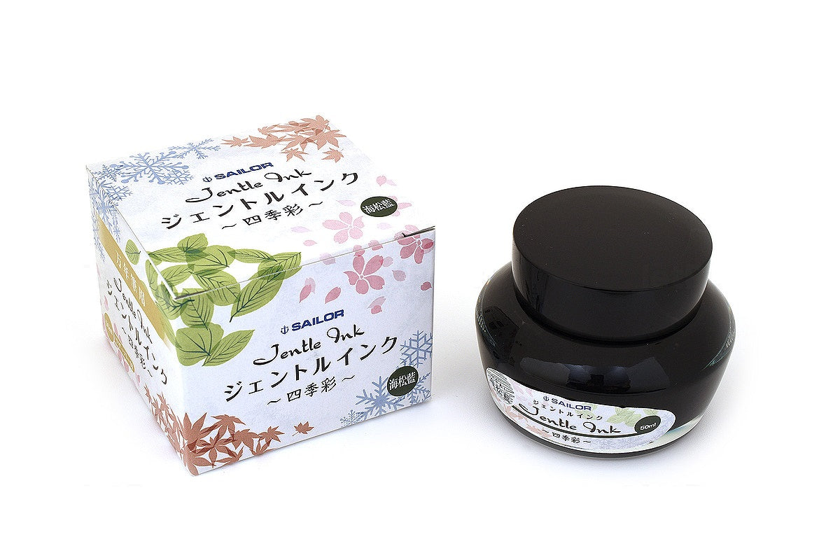 Sailor Jentle 50ml Ink - Miruai (Seaweed Indigo) - Smidapaper Ikigai Shop