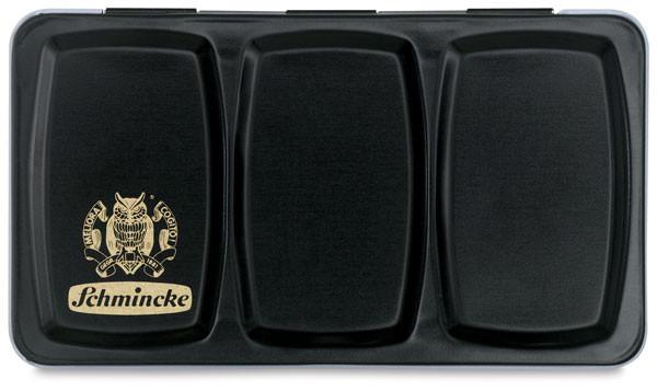 Schmincke Akademie Aquarell Compact metal box with 12 half pans - Smidapaper Ikigai Shop