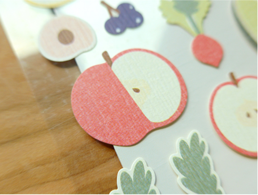 Suatelier Fresh Fruits Stickers - Smidapaper Ikigai Shop