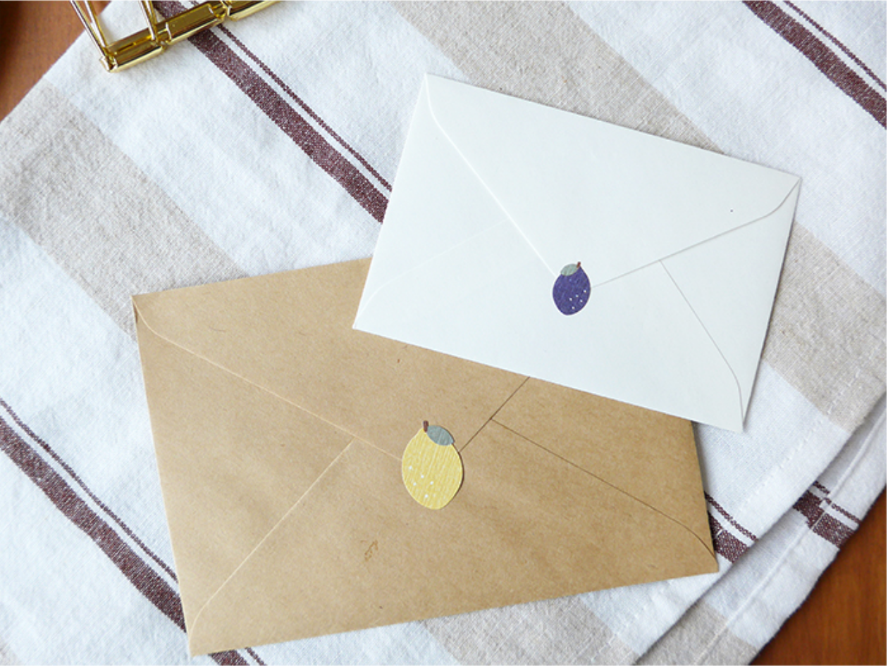 Suatelier Fresh Fruits Stickers - Smidapaper Ikigai Shop