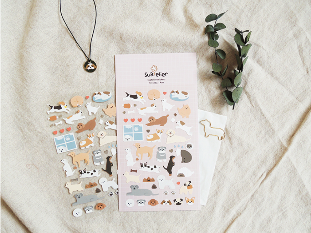 Suatelier Arrr Stickers - Smidapaper Ikigai Shop