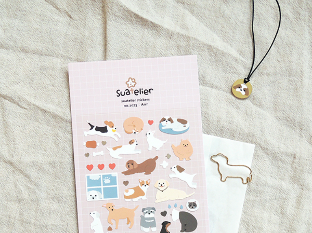 Suatelier Arrr Stickers - Smidapaper Ikigai Shop